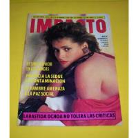 Rocio Banquells Revista Impacto 1986 segunda mano   México 