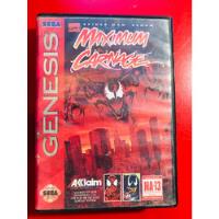 Spiderman Venom Maximum Carnage Sega Genesis  segunda mano   México 