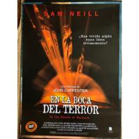 Poster En La Boca Del Terror (1995) Original Para Videoclub, usado segunda mano   México 