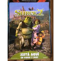 Poster Shrek 2 (2004) Original Para Videoclub segunda mano   México 