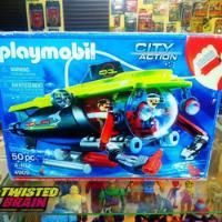 Playmobil City Action Submarine Underwater Motor  No. 4909 segunda mano   México 