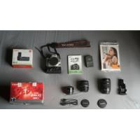  Kit Canon Xti + 3 Objetivos + Battery Grip  + Caja , usado segunda mano   México 