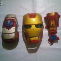 Mascara De Iron Man Con Sonido Y Puño Y Lanza Dardos  segunda mano   México 