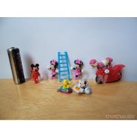 Lote De Mini Figuras De Disney Mickey Minnie Y Daisy segunda mano   México 