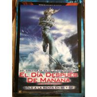 Poster El Día Después De Mañana (2004) Original Videoclub segunda mano   México 