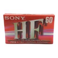 Casete Cassette Cinta Virgen Sony Hf 60, usado segunda mano   México 