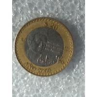 Moneda De 20 Pesos Año 2000 Octavio Paz Con Firma segunda mano   México 