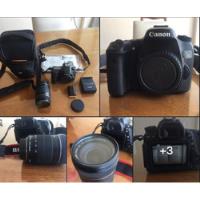 Camara Fotografica Canon 70d Con Lente Ef-s 18-135 Stm segunda mano   México 