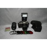 Cámara Fotográfica Nikon Fm10 + Lentes + Filtros + Flash, usado segunda mano   México 