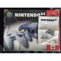 Caja De Nintendo 64 Con Manual, usado segunda mano   México 