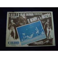 Santo Blue Demon El Mundo De Los Muertos Cartel  A 11.10.21 segunda mano   México 