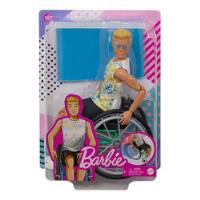 Barbie Ken Silla De Ruedas Fashionista Rubio Lentes 167 Doll segunda mano   México 