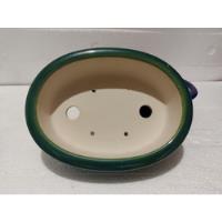 Maceta Oval De Ceramica Japonesa Altatemperatura Para Bonsai segunda mano   México 
