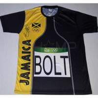 Jersey Autografiado Usain Bolt Juegos Olímpicos Rio 2016 Oro, usado segunda mano   México 