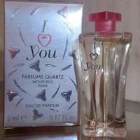 Miniatura Colección Perfum Molyneux Quartz I Love You 5ml Vi, usado segunda mano   México 
