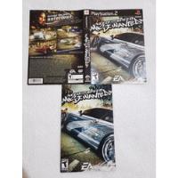 Need For Speed Mostwanted Ps2 Portada-manual. segunda mano   México 