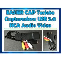 Easycap Tarjeta Capturadora Usb 2.0 Rca Audio Video, usado segunda mano   México 