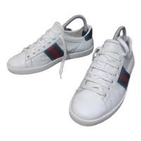 Tenis Sneakers Gucci Ace Cocodrilo Originales Talla 5 Mex, usado segunda mano   México 