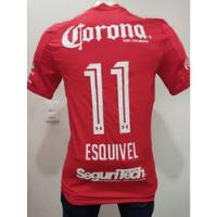 Jersey Toluca Match Worn Carlos Esquivel 11 Usado En Juego segunda mano   México 