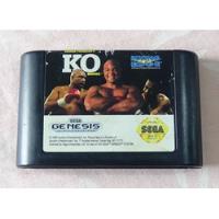 George Foreman Ko Boxing Juego Original Sega Genesis 1992 segunda mano   México 