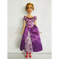 Disney Princesa Rapunzel Vestido Morado Tacon Cabello Corto, usado segunda mano   México 