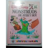 Libro Colección Infantil Walt Disney Vintage 1985 Monstruos segunda mano   México 