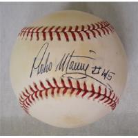 Pelota Autografiada Pedro Martinez Red Sox Baseball Rawlings segunda mano   México 