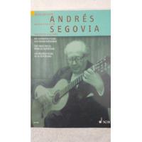 Maestros De La Guitarra. Andrés Segovia. Schott. segunda mano   México 
