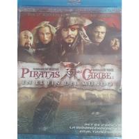 Piratas Del Caribe En El Fin Del Mundo Set 2 Blu-rey, usado segunda mano   México 