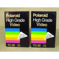 Video Casete Polaroid Vhs-c Tc-30 Para Colección O Usar, usado segunda mano   México 