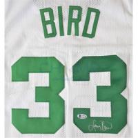 Jersey Firmado Larry Bird Boston Celtics Autografo Cstm Hme segunda mano   México 