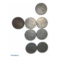  Monedas De 20 Pesos 1980 (1) -1981 (5) -1982 (2), usado segunda mano   México 