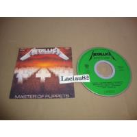 Metallica Master Of Puppets 1989 Vertigo Cd Verde Mexico 1, usado segunda mano   México 