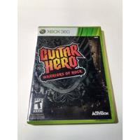 Guitar Hero Warriors Of Rock Xbox 360  segunda mano   México 