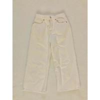 Zara Jeans Blancos Para Niña Talla 9, usado segunda mano   México 