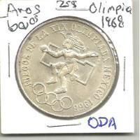 Moneda De 25 Pesos Olimpica Aro Bajo La Rara Envio Gratis!!! segunda mano   México 