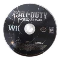 Call Of Duty World At War Wii Sin Estuche segunda mano   México 
