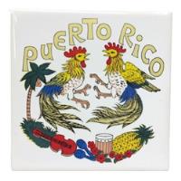 Placa Decorativa Mosaico Souvenir Puerto Rico Mc segunda mano   México 