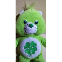 Peluche Good Luck Bear Care Bear Green Clover Verde Oso 2002 segunda mano   México 