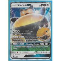 Pokémon Snorlax Gx Sm05 Promo Sol Y Luna. segunda mano   México 