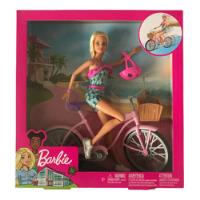 Barbie Paseo En Bicicleta Muñeca Multiarticulada Bici Mattel segunda mano   México 