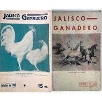 Revistas Antiguas Agricultura  - Jalisco Ganadero - 1938 segunda mano   México 