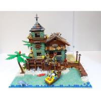 Lego Ideas 21310 Tienda Del Pescador Con Piezas Adicionales segunda mano   México 