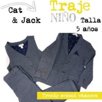 Traje Niño 3 Piezas Cat & Jack Azul. La Segunda Bazar segunda mano   México 