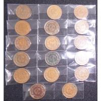 Lote 17 Monedas 1 Centavo Monograma 1933 A 1949 segunda mano   México 