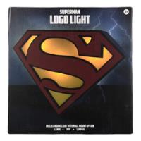 Superman Toy Logo Light Lamp 20cm Paladone Power Usb Cable segunda mano   México 