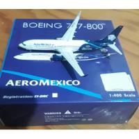 Avion Aeromexico Boeing 737-800 Corona 1/400 Phoenix segunda mano   México 
