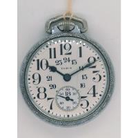 Reloj De Bolsillo Elgin No.3 Cuerda Años 40's Usado 17 Jo, usado segunda mano   México 