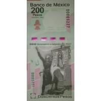 Usado, Billetes De 200 Bicentenario Sin Circular, Serie A segunda mano   México 