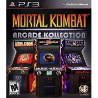 Mortal Kombat Arcade Kollection Ps3, usado segunda mano  Benito juárez